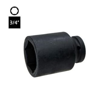 6611 Altı Köşe 3/4'' Havalı Uzun Derin Lokma Anahtar 41 mm