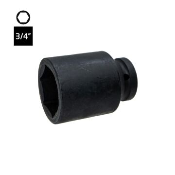 6611 Altı Köşe 3/4'' Havalı Uzun Derin Lokma Anahtar 41 mm