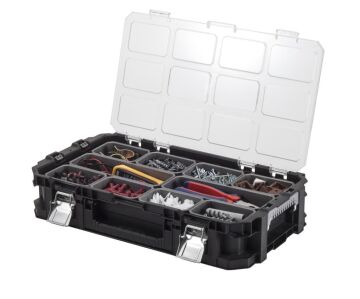 Keter 17203038 Connect Smart Rolling Organizerli 3 Katlı Tekerlekli Takım Çantası