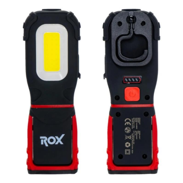 Rox Şarjlı Cep Tipi Çalışma Feneri 2000 Lümen