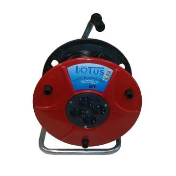 Lotus Makaralı Uzatma Kablo Seyyar Priz 3x1,5 35 Metre