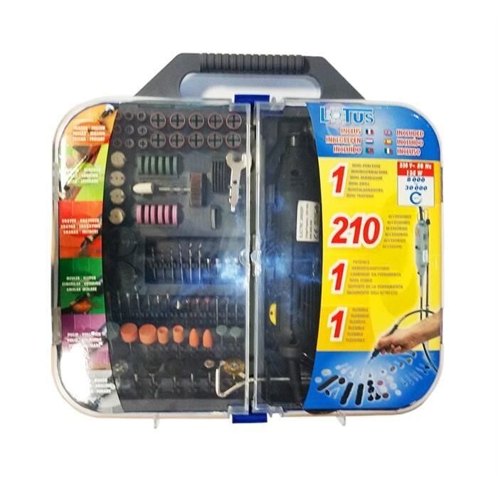 LOTUS 210 Parçalı Mini Gravür Hobi Seti