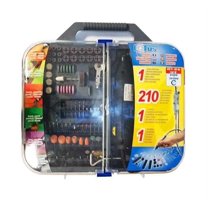 LOTUS 210 Parçalı Mini Gravür Hobi Seti
