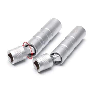 6380 Mıknatıslı Oniki Köşe Mafsallı 3/8'' Buji Lokması 16 mm