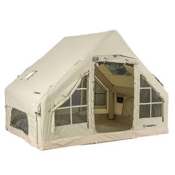 MADFOX Bigless Glamping Cotton Şişme Çadır (Baca Çıkışlı)