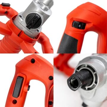 Rox 0334 Boya ve Harç Karıştırıcı Mikser 1800 Watt