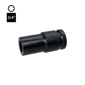 6605 Altı Köşe 3/4'' Havalı Uzun Derin Lokma Anahtar 19 mm