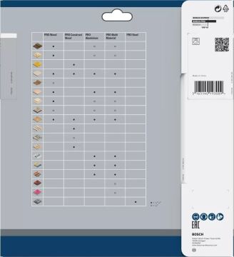 BOSCH PRO Multi Material 160x20x2,4 mm 42 Diş Elmas Daire Testere Bıçağı - Aluminyum Kesime Uygun