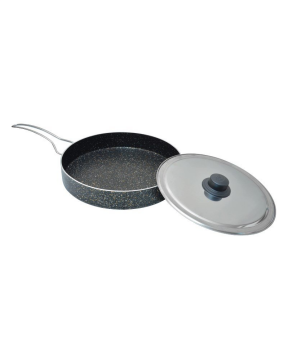 NURGAZ Campout Granit Döküm Balık Tavası 28 cm (NG C065)