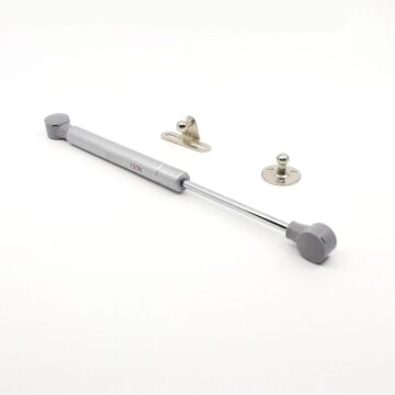 Gazlı Piston Dolap Kapak Amortisörü 100N (10Kg) Gri