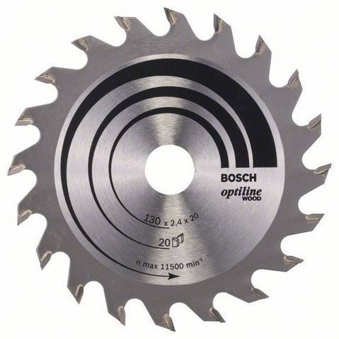 BOSCH Ahşap İçin 130 mm 20 Diş Daire Testere Bıçağı