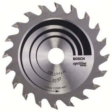 BOSCH Ahşap İçin 130 mm 20 Diş Daire Testere Bıçağı