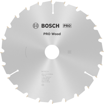 BOSCH Optiline Wood 216 mm 24 Diş Ahşap Elmas Daire Testere