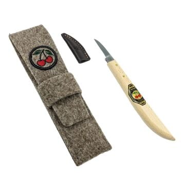 Kirschen 3306000 Ahşap Oyma Bıçağı Özel Keçe Kılıflı
