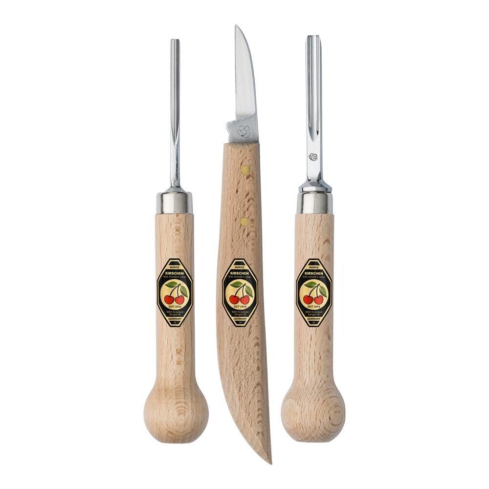 Kirschen 3450000 Ahşap Yontma ve Oyma Seti Linol Kesme 3 Parça