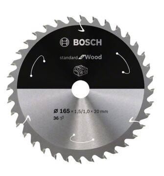 BOSCH 165 x 1,5 x 20 mm 36 Diş Ahşap Elmas Daire Testere Bıçağı