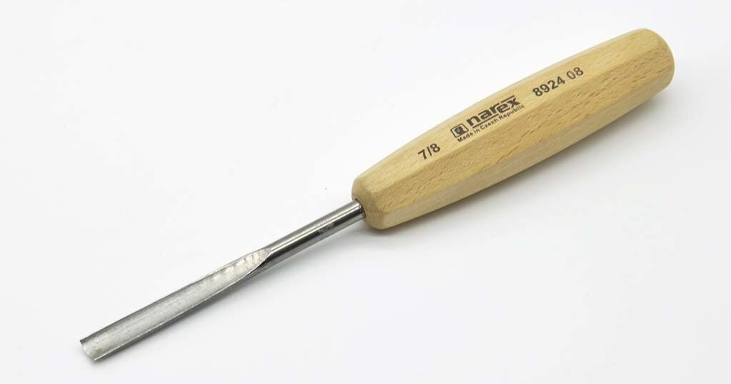 NAREX 892408 Wood Line Standart Oluklu Ağız Oyma Iskarpelası 8x90 mm