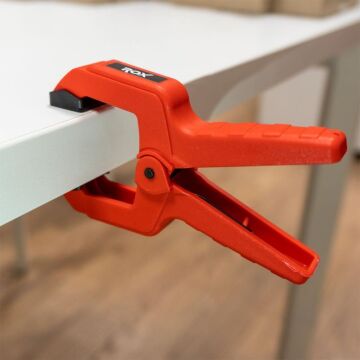 Rox 0149 Yaylı Mandal Tip Kıskaç İşkence 75 mm (2 li)