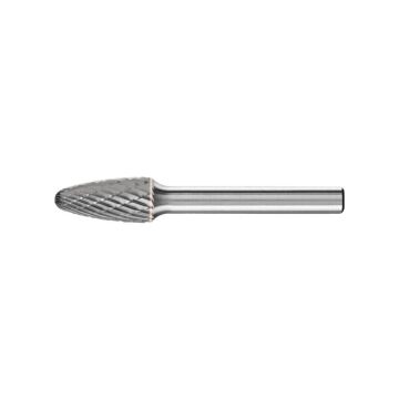 Tungsten Karbür Kalıpçı Freze F Formu 10x20 mm (Sap: 6mm)