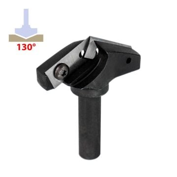 Titi 5524 Jiletli Freze Bıçağı 130 Derece (Sap:12 mm)