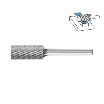 Tungsten Karbür Kalıpçı Freze A Formu 12x25 mm (Sap: 6mm)