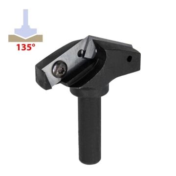 Titi 5528 Jiletli Freze Bıçağı 135 Derece (Sap:12mm)