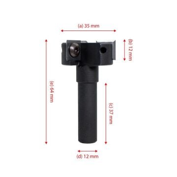 Titi 5523 Jiletli Tabla Tarama Bıçağı 35mm Z3 (Sap:12mm)