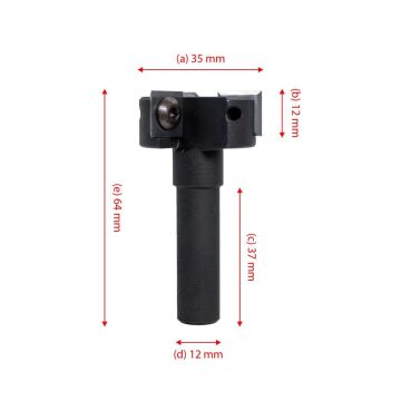 Titi 5523 Jiletli Tabla Tarama Bıçağı 35mm Z3 (Sap:12mm)