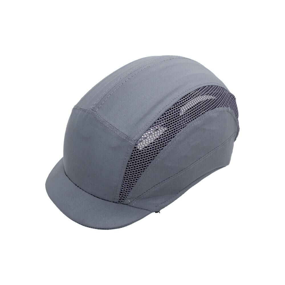 LM01-G Darbe Emici Şapka Baret Kep Kısa Siperlikli - Gri