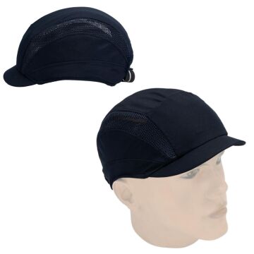 LM01-L Darbe Emici Şapka Baret Kep Kısa Siperlikli - Lacivert