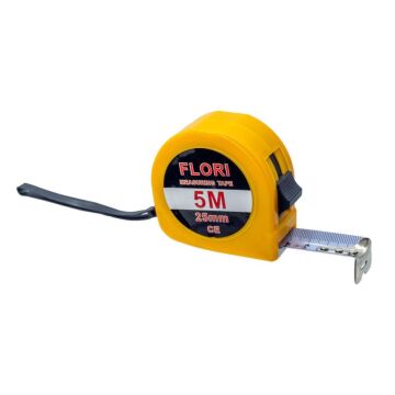 Flori Stoplu Şerit Metre 5 Metre (25 mm)