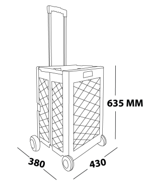 NURGAZ Campout Katlanır Taşıma Arabası (NG C141)