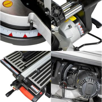 Rox 0289 Kombine Gönye ve Tezgah Testeresi 305 mm (1800W)