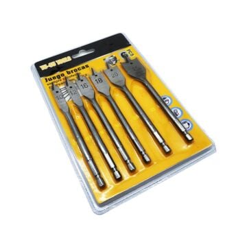 YU-SU Ağaç Delici Kelebek Yaprak Matkap Uç Seti Ahşap 6 Parça