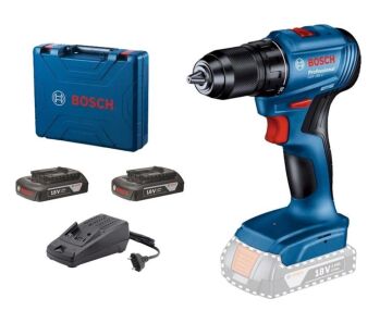 BOSCH GSR 185-LI Şarjlı Matkap 18 Volt Çift Akülü