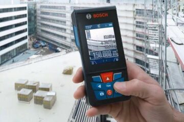 BOSCH GLM 150-27 C Kameralı Lazer Metre (150 Metre)
