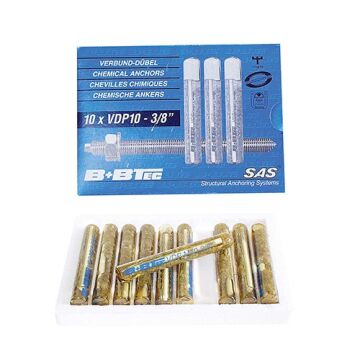B+B Tec Vdp Normal Tip Kimyasal Dübel 20x175 6 Adet