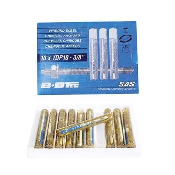 B+B Tec Vdp Normal Tip Kimyasal Dübel 20x175 6 Adet