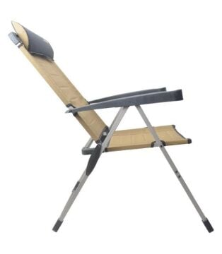 NURGAZ Campout Katlanır Lüx Krem Sandalye (NG KLS)