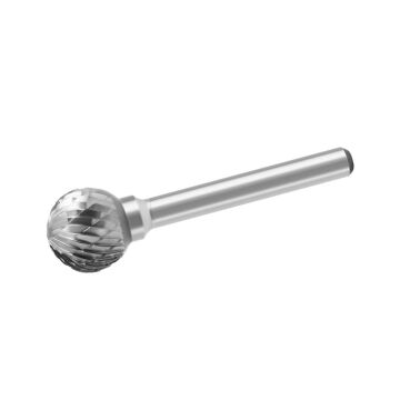 Tungsten Karbür Kalıpçı Freze D Formu 12x10 mm (Sap: 6mm)
