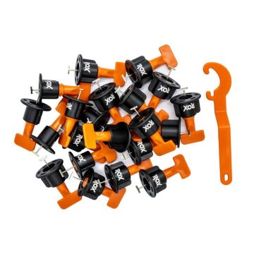 40 Parçalı Seramikçi Seti  Bez Çantalı ROX 0170