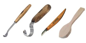 Narex Ahşap Kaşık Oyma Seti Start