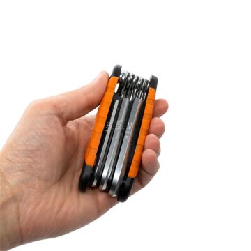 5402 Çakı Tipi Altı Köşe Allen Anahtar Seti 8 Parça