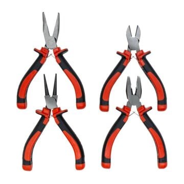 5406 Mini Elektronikçi Yankeski Pense Kargaburun Seti 4 Parça