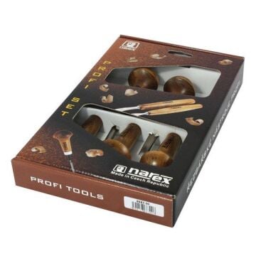 Narex Profi Linol Avuş İçi Ahşap Oyma Seti 5 Parça