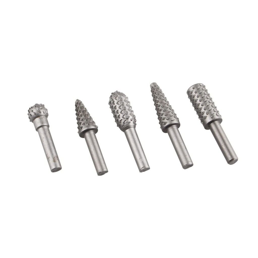 5164 Matkaba Takılır Döner Ahşap Törpü Seti 5 Parça