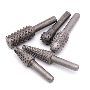 5164 Matkaba Takılır Döner Ahşap Törpü Seti 5 Parça