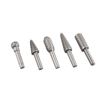 5164 Matkaba Takılır Döner Ahşap Törpü Seti 5 Parça