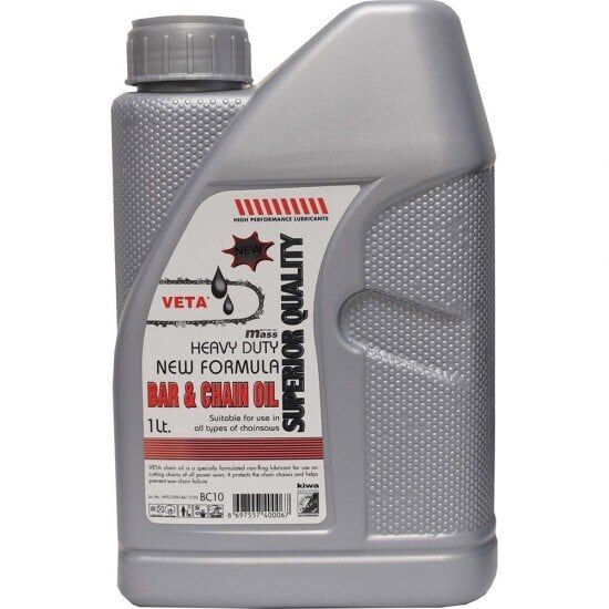 VETA BC10 Kılavuz Zincir Yağı 1 Litre (Bahçe Makinaları İçin)