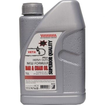 VETA BC10 Kılavuz Zincir Yağı 1 Litre (Bahçe Makinaları İçin)